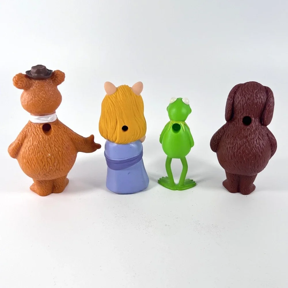 Henson - Kermit, Fozzy , Miss Piggy, Ralph - Muppets‎ - Movable Legs VTG 1978